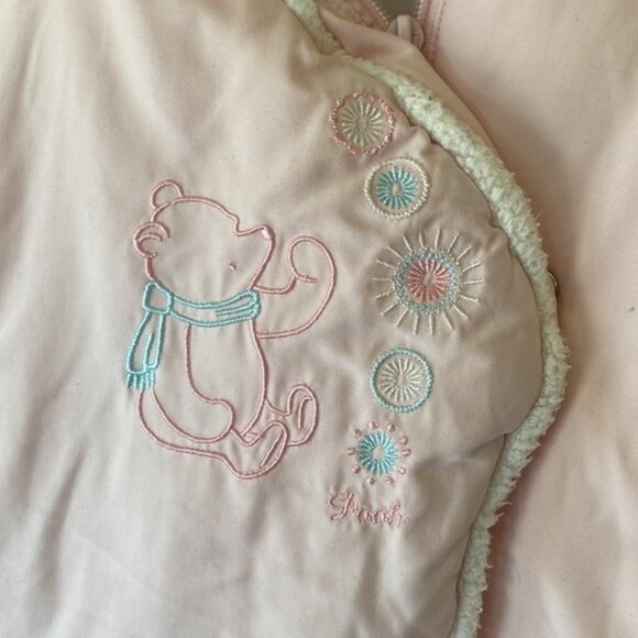 Disney Winnie the Pooh pink baby snowsuit 6 month - Picture 7 of 7